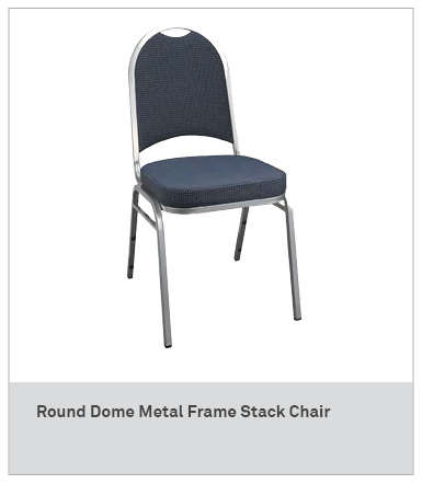 Round Dome Metal Chair