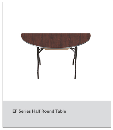 Half Round Table